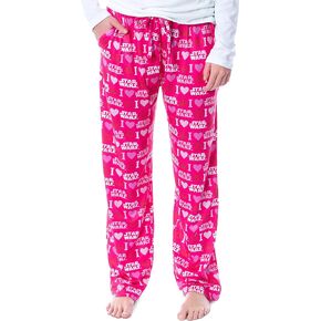 Star Wars Womens' I Love Heart Rebels Galactic Empire Pajama Pants