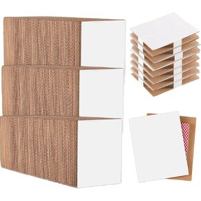 300 Pieces Trading Card Shipping Protectors 4.5 x 3.5 Inches Trading Card Packaging Cardboard Mailing Protector
