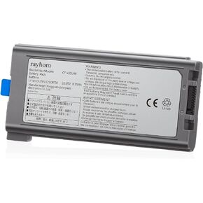 CF-VZSU46S CF-VZSU46AU Laptop Battery - for Panasonic Toughbook CF-30 CF-53 MK1 MK2 MK3 MK4 Series Notebook CF-VZSU46 CF-VZSU46R CF-VZSU71U CF-VZSU72U CF-VZSU1430U CF-VZSU46U 8550mAh 9Cells