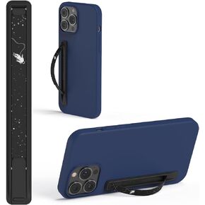 SleekGrip Essential: Swappable Phone Stand& Phone Grip - Ultra Thin Convertible Grip Holder Fits Most iPhone and Android Cases, Strap Holder Compatible with Wireless Chargers and Car Mounts