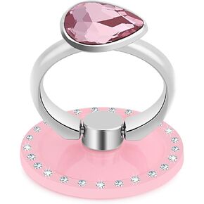 Phone Ring Stand Holder with Crystals, Bling 360° Rotation Phone Ring Grip Finger Kickstand, Compatible with Most of Phones Tablet and Case (Pink) in Kuwait