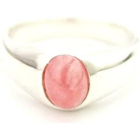 COSUMOSU gemstone ring Amethyst Garnet Inca rose 925 Sterling Silver rings