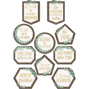Teacher Created Resources Eucalyptus Positive Sayings Accents (TCR8464)