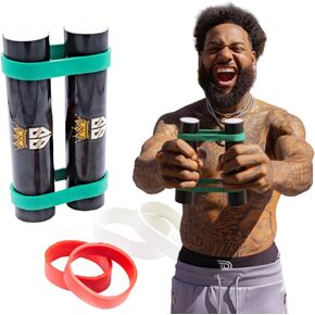 Quick Strength and Resistance Training - Portable Rip Stick Workout - Upper Body, Shoulder and Joint Rehab - Improve Flexibility, Prevent Injuries, Boost Testosterone, Gain Muscle
