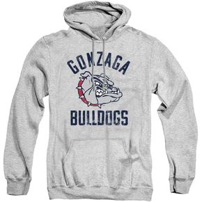 Gonzaga University Official Bulldogs Logo Unisex Adult Pull-Over Hoodie