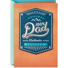 Hallmark Fathers Day Card (100% Loved) in Saudi Arabia