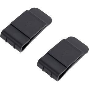 MIMIRACLE Belt Clip for V4 Plus(Type-C Version)/Q7/Q2/V7/Q8/MS8/MS20, Referee Headset Accessory Motorcycle Helmet Clips for Helmet Headset -2Pack