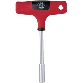 Felo 0715732350 1/4" T-handle Hex Bit Holder, 5" long, 338 Series