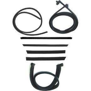 7xRear Weatherstrips-Convertible Top for Mercedes 350SL 380SL 450SL 560SL