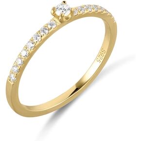 زنبق الوادي Twisted Ring Lab Grown Diamond Rings 18K in Kuwait