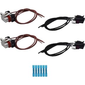 munirater Headlight & Turn Signal Wiring Harness Plug Connector 224396007 Replacement for 2000-2014 Freightliner Columbia Truck 224-396-007