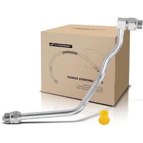 A-Premium Power Steering Pressure Hose Line Assembly Compatible with Ford Mustang 1999 2000 2001 4.6L 5.4L Tube To Rack