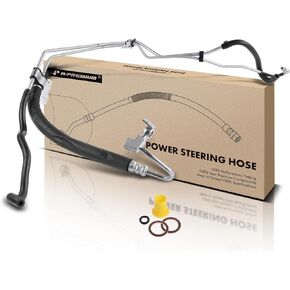 A-Premium Power Steering Pressure and Return Hose Line Assembly Compatible with Infiniti G35 2003 2004 2005 2006 V6 3.5L RWD Replace# 49710AM600