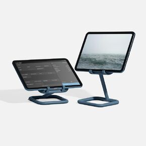 Go - Adjustable Tablet Stand & Holder - Compatible with All 8" to 13" Tablets Such as iPad, iPad Pro, iPad Mini and Samsung Galaxy Tab Devices. (Blue)
