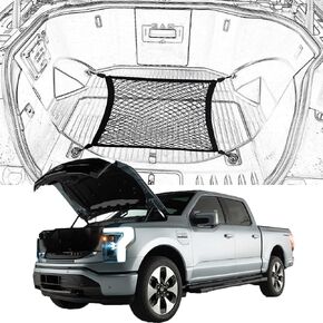 High Elastic Cargo Net, Simple Car Cargo Mesh Organizer for Cars, SUVs, Turcks, Vans and Boats Fixed Load