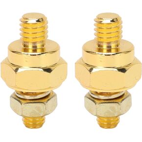 Battery Terminal Adapters, 2 Pcs Battery Terminal Adapters Brass Battery Terminal Adapters Side Post Charging System Bolt