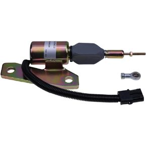 12V Fuel Shut off Solenoid 3991624 SA-4959-12 Compatible with Hyundai R220-5 R225-7 CUMMINS 6BT 5.9L Engine