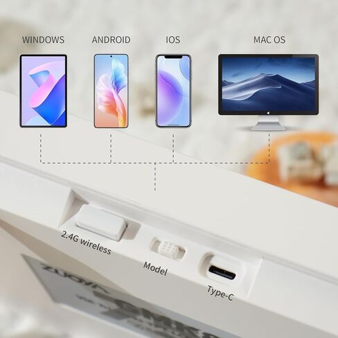 GMK81 مجموعة لوحة مفاتيح ميكانيكية بيضاء قابلة للتبديل الساخن بلوتوث 5.0/2.4G/Type-C لوحة مفاتيح RGB مخصصة مع لوحة مفاتيح لتخميد الصوت عبر لوحة مفاتيح قابلة للبرمجة لنظام التشغيل Windows macos iOS in Kuwait