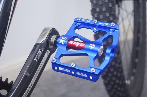 UPANBIKE دراجة الطريق الجبلية دراجة خفيفة للغاية 9/16 بوصة دواسات منصة الألومنيوم تحمل ثلاثي 1 زوج in Kuwait