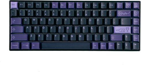 144 Keys Botanical Cherry Profile PBT Dye Sub Keycaps for MX Mechanical Keyboard GMMK Filco Ducky 104 TKL GK61 KBD75 96 GK64 68 (144 Key Botanical) in Saudi Arabia