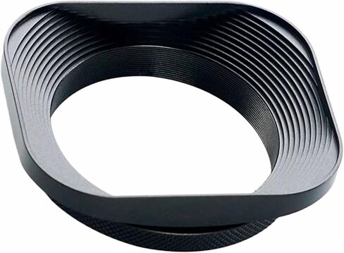 غطاء عدسة الكاميرا 52 ملم، مقاس عالمي، تصميم مربع، يناسب كاميرات كانون ونيكون وفوجي فيلم وسوني والمزيد، أسود in Kuwait