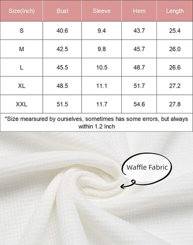 Zeagoo Women's Casual Rolled Short Sleeve Tops Half Zip Shirts Loose Waffle Knit T Shirts Blouse in Saudi Arabia