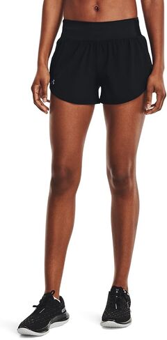 Under Armour - Womens Speedpocket Perf Shorts, Color Black/Black (001), Size: Medium in Saudi Arabia