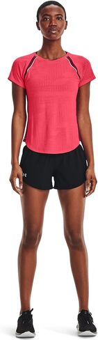 Under Armour - Womens Speedpocket Perf Shorts, Color Black/Black (001), Size: Medium in Saudi Arabia