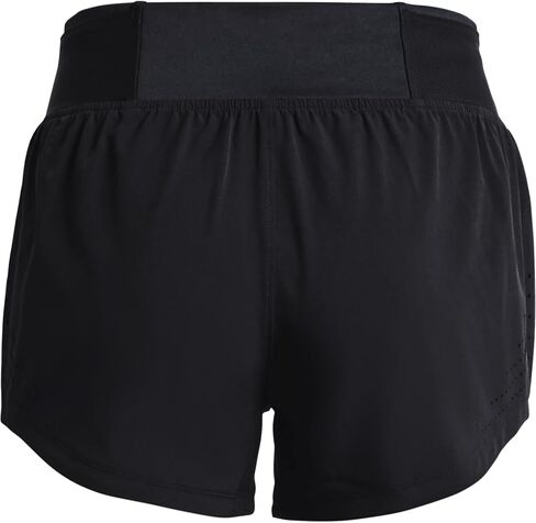 Under Armour - Womens Speedpocket Perf Shorts, Color Black/Black (001), Size: Medium in Saudi Arabia