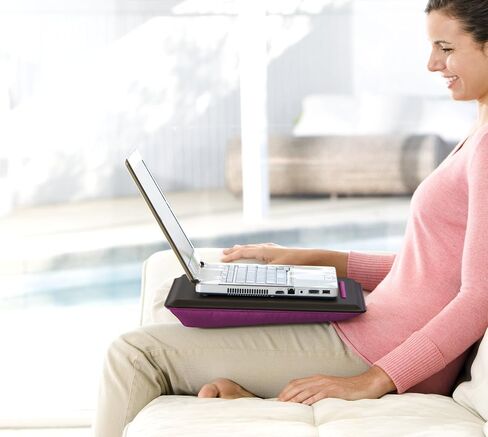 Belkin Notebook Cush Desk - Pitch Black/Soft Grey in Saudi Arabia