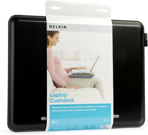 Belkin Notebook Cush Desk - Pitch Black/Soft Grey in Saudi Arabia