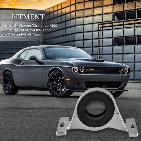 حل دعم المحمل المركزي لعام 2015+ دودج تشارجر تشالنجر/كرايسلر 300 ScatPack Hellcat 394 RWD وAWD V6 وV8 جميع الديكورات in Saudi Arabia