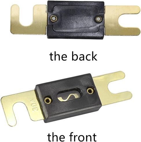 ANL Gold Plated Fuse 200 Amp + ANL Fuse Holder Black 1 Pack in Saudi Arabia