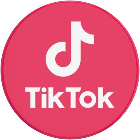 ​​​​مقبض هاتف PopSockets مع مسند قابل للتوسيع، TikTok PopGrip - Tik Tok Blue in Kuwait
