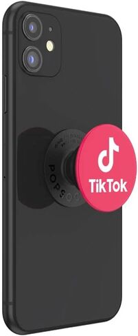 ​​​​مقبض هاتف PopSockets مع مسند قابل للتوسيع، TikTok PopGrip - Tik Tok Blue in Kuwait