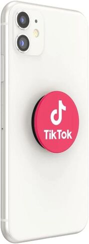 ​​​​مقبض هاتف PopSockets مع مسند قابل للتوسيع، TikTok PopGrip - Tik Tok Blue in Kuwait