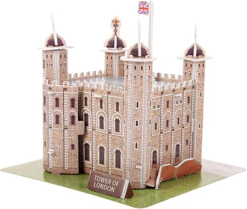 ibasenice 1 Set Tower of London Puzzle Puzzle Educational 3D Puzzles for Paper Puzzles Architectural Puzzle Model Kits for Tower of London Child Three-Dimensional in Saudi Arabia