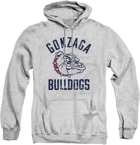 Gonzaga University Official Bulldogs Logo Unisex Adult Pull-Over Hoodie in Saudi Arabia