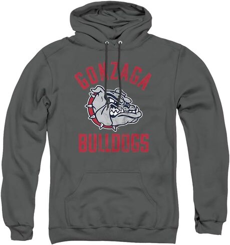 Gonzaga University Official Bulldogs Logo Unisex Adult Pull-Over Hoodie in Saudi Arabia