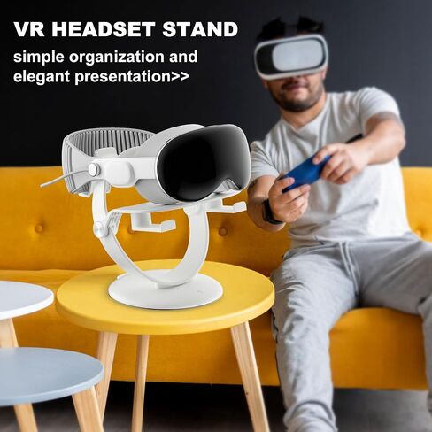 حامل سماعة الرأس Vision Pro Stand VR متوافق مع Apple Vision Pro/Quest 2/Quest 3/PS5 VR2/PS4 VR/Pico 3/Pico 4 in Saudi Arabia
