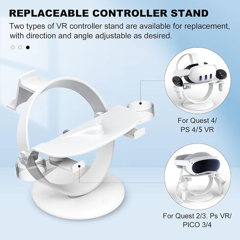 حامل سماعة الرأس Vision Pro Stand VR متوافق مع Apple Vision Pro/Quest 2/Quest 3/PS5 VR2/PS4 VR/Pico 3/Pico 4 in Saudi Arabia