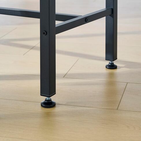 5-Piece Compact Strip Bar Set for 2 Bistro Table with Wine Rack & PU Leather Stools with Backrest Modern Home & Kitchen Decor Ideal for Small Spaces, 47.44"W x 15.75"D x 35.43"H, Antique Brown in Kuwait