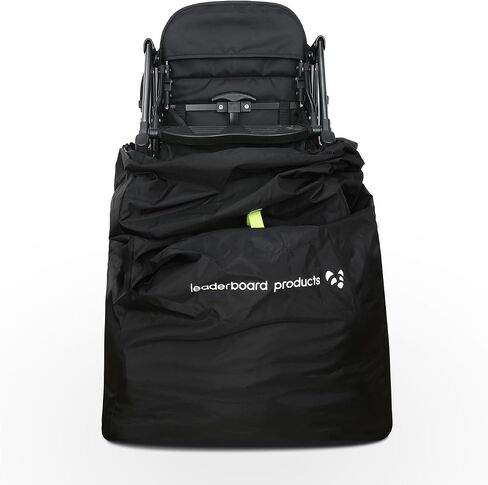 Travel stroller bag for airplane - gate check bag - toddlers plane travel essentials for care free travel - backpack baby stroller travel cover for airline - fits most strollers in Saudi Arabia