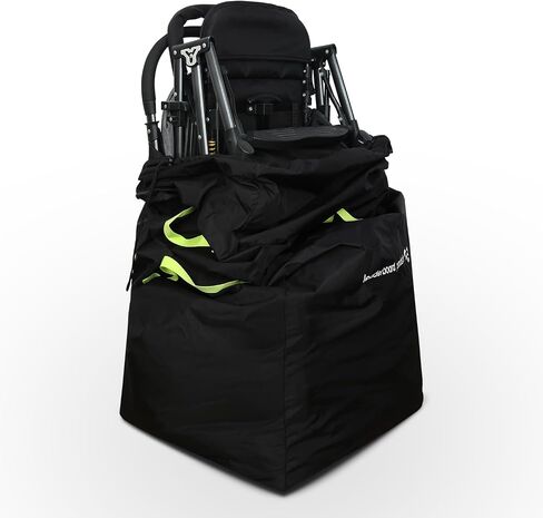 Travel stroller bag for airplane - gate check bag - toddlers plane travel essentials for care free travel - backpack baby stroller travel cover for airline - fits most strollers in Saudi Arabia