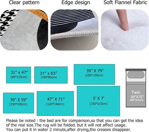 سجادة منطقة جالاكسي باللون الأزرق الداكن للفضاء الخارجي مقاس 47 بوصة × 31 بوصة لغرفة نوم الأطفال وغرفة المعيشة وسجاد رمي السماء المرصعة بالنجوم اللامعة، 2.6 بوصة × 3.9 بوصة in Kuwait