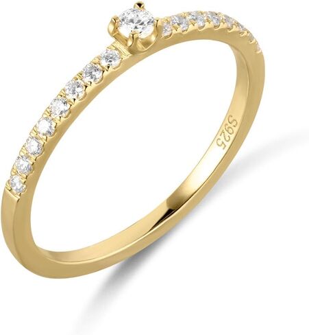 زنبق الوادي Twisted Ring Lab Grown Diamond Rings 18K in Kuwait