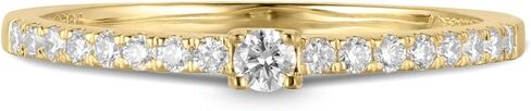 زنبق الوادي Twisted Ring Lab Grown Diamond Rings 18K in Kuwait