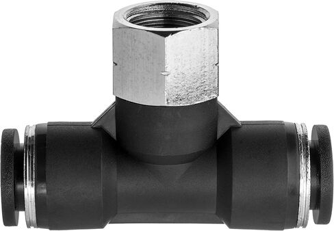 USA SEALING ZUSA-TF-PTC-529 نايلون دفع لتوصيل تركيبات الأنابيب أنثى فرع المحملة: 3/8 "أنبوب 1/4" NPT أنثى in Kuwait