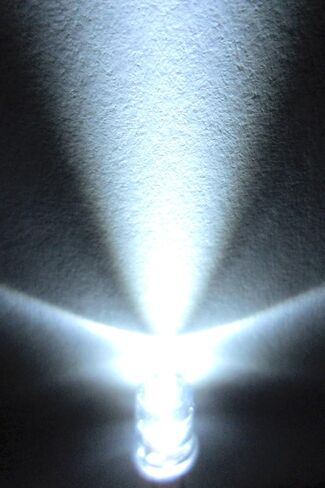 IL151 5mm Clear White LED w/Resistors (Pack of 30) in Saudi Arabia