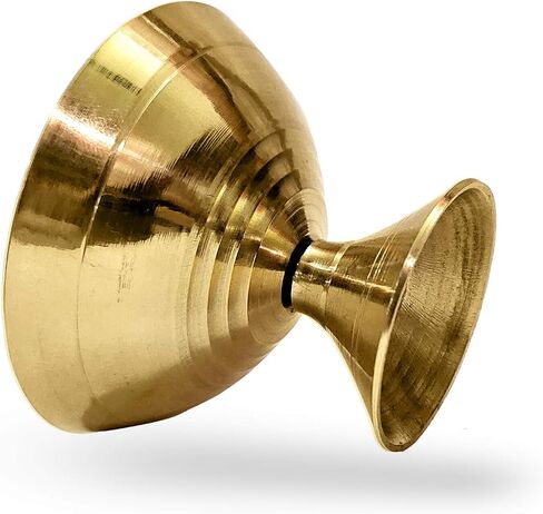 Satvik 2 Pc Set of Brass Handmade Pyali Diya Ornamental Oil Lamp Deepak Payali Deepam Kutthu Vilakku Indian Housewarming Return Gift Item in Saudi Arabia